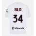 AC Milan Mario Gila #34 Venkovní Dres 2026-27 Krátkým Rukávem AC Milan Mario Gila #34 Venkovní Dres 2026-27 Krátkým Rukávem